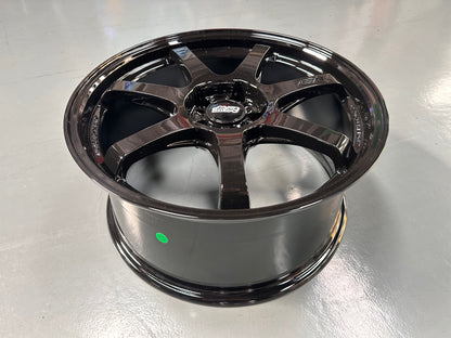 New 18X8.5 ET42 Mugen Design GP Rim (4 wheel) Gloss Black 5X114.3