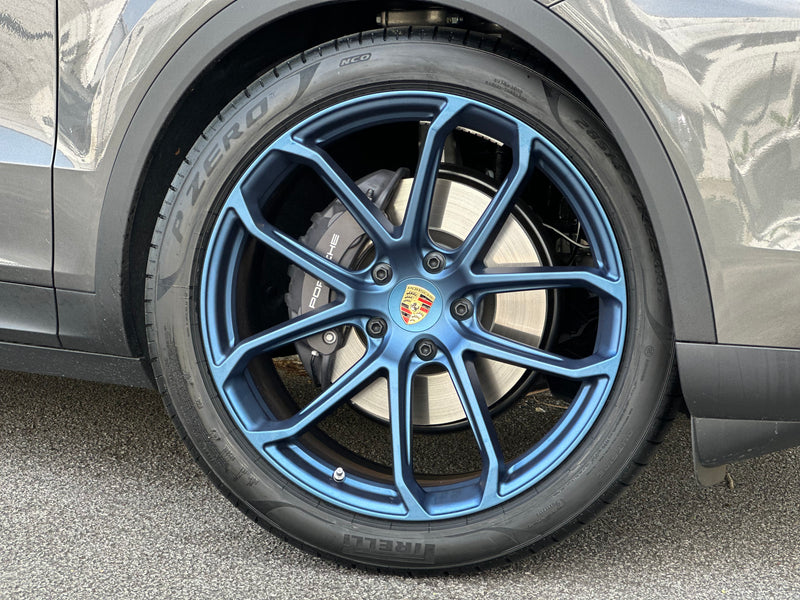 New 22x10 ET48 22x11.5 ET61 Overdrive Forged Porsche Cayenne GTS Matte BLUE 5x130 (4 wheels)