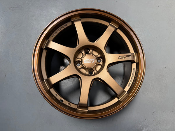 New 17X8 ET35 Mugen Design GP Rim (4 wheel) Matt Bronze 4X100