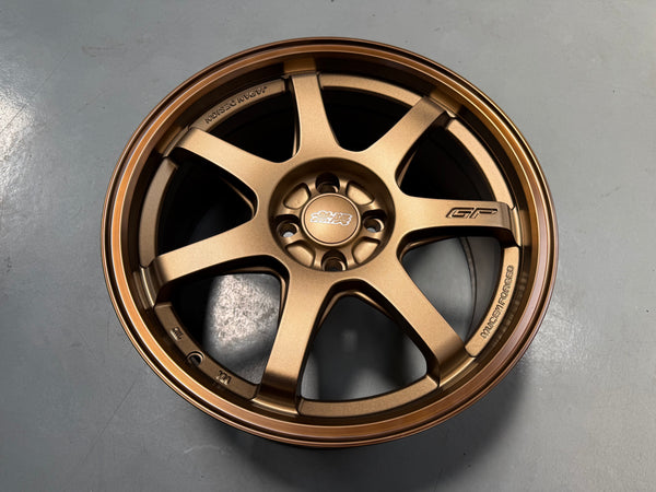 New 17X8 ET35 Mugen Design GP Rim (4 wheel) Matt Bronze 4X100
