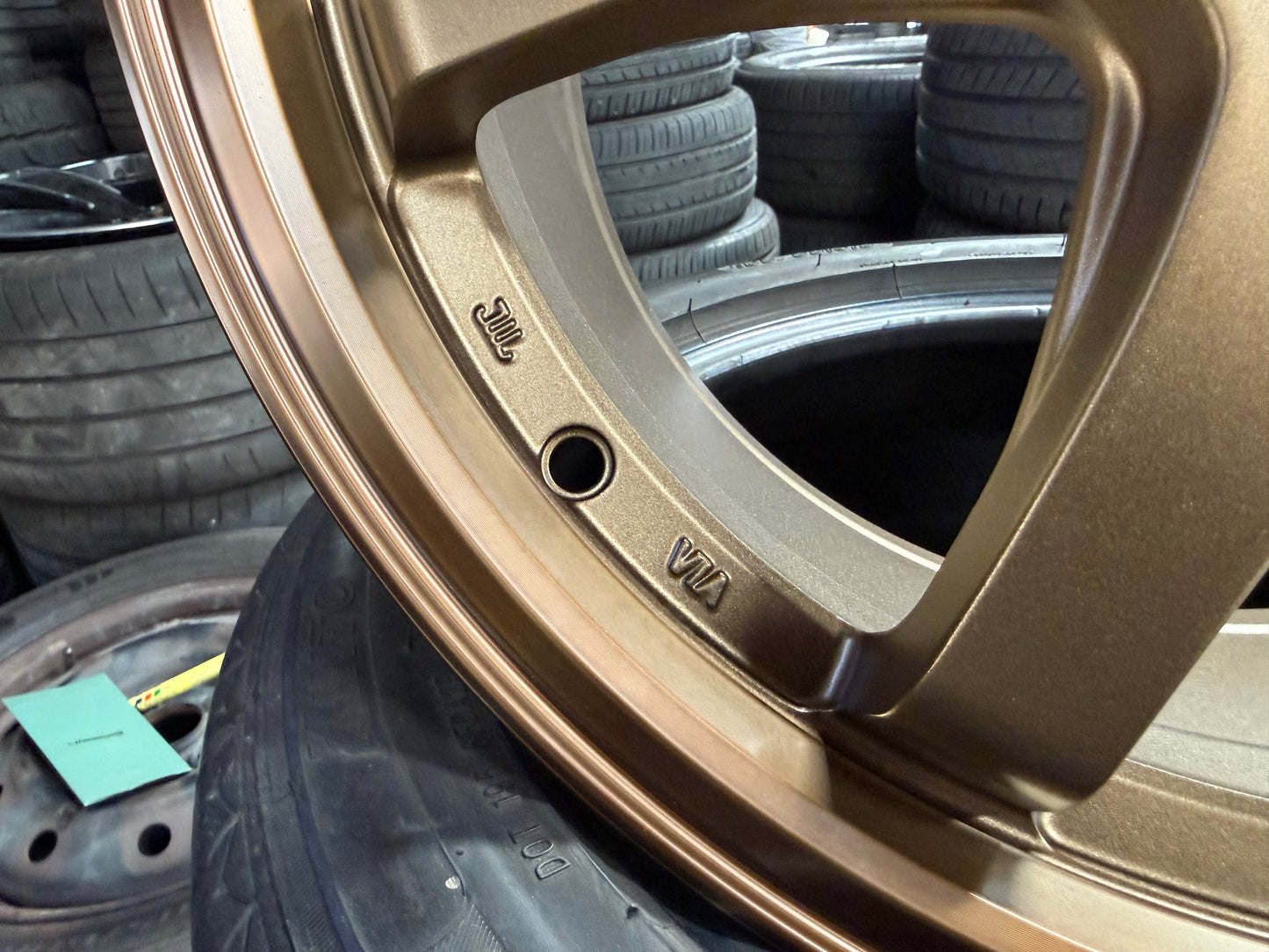New 17X8 ET35 Mugen Design GP Rim (4 wheel) Matt Bronze 4X100