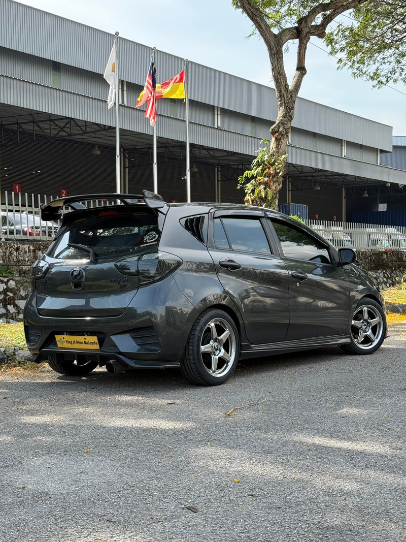 NEW 16X7 ET40 Hotwheels HW01 Flow Formed Rim Diamond Silver 4X100