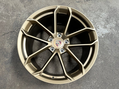 New 20x8.5 ET48 20x10.5 ET43 Overdrive Forged GT4 Porsche (4 wheel) 5x130 Bronze