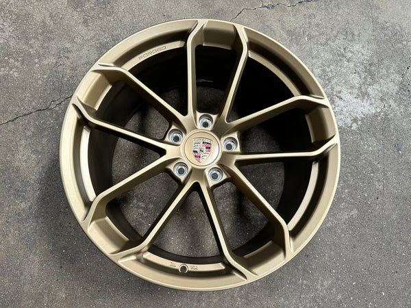 New 20x8.5 ET48 20x10.5 ET43 Overdrive Forged GT4 Porsche (4 wheel) 5x130 Bronze