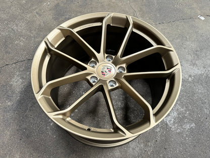 New 20x8.5 ET48 20x10.5 ET43 Overdrive Forged GT4 Porsche (4 wheel) 5x130 Bronze