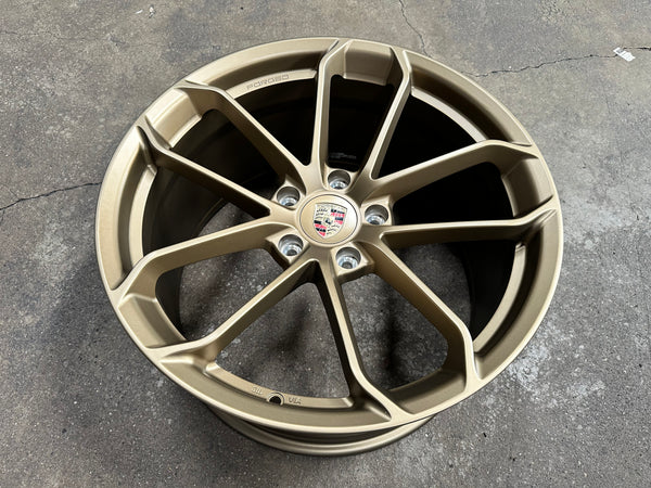 New 20x8.5 ET48 20x10.5 ET43 Overdrive Forged GT4 Porsche (4 wheel) 5x130 Bronze