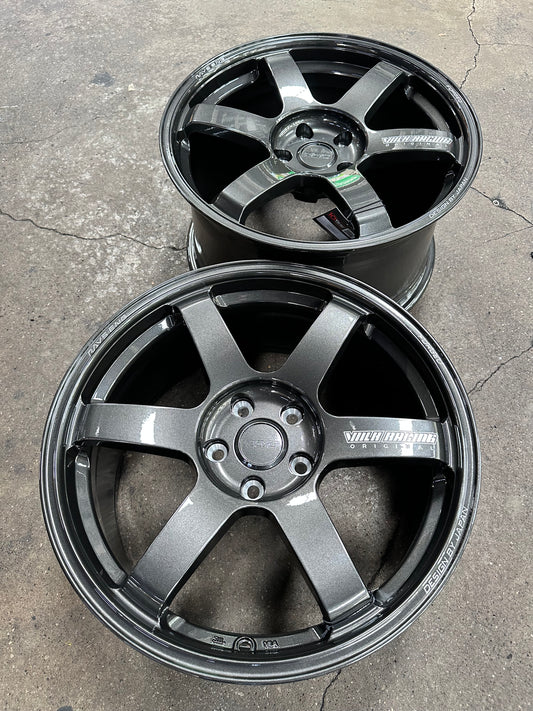 New 18X8.5 ET35 18X9.5 ET40 NK TE37 Saga (4 wheel) DGM 5X114.3