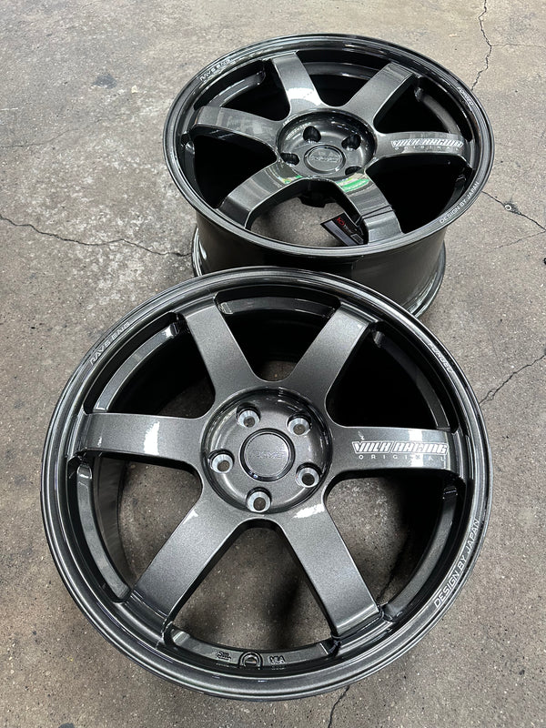 New 18X8.5 ET35 18X9.5 ET40 NK TE37 Saga (4 wheel) DGM 5X114.3