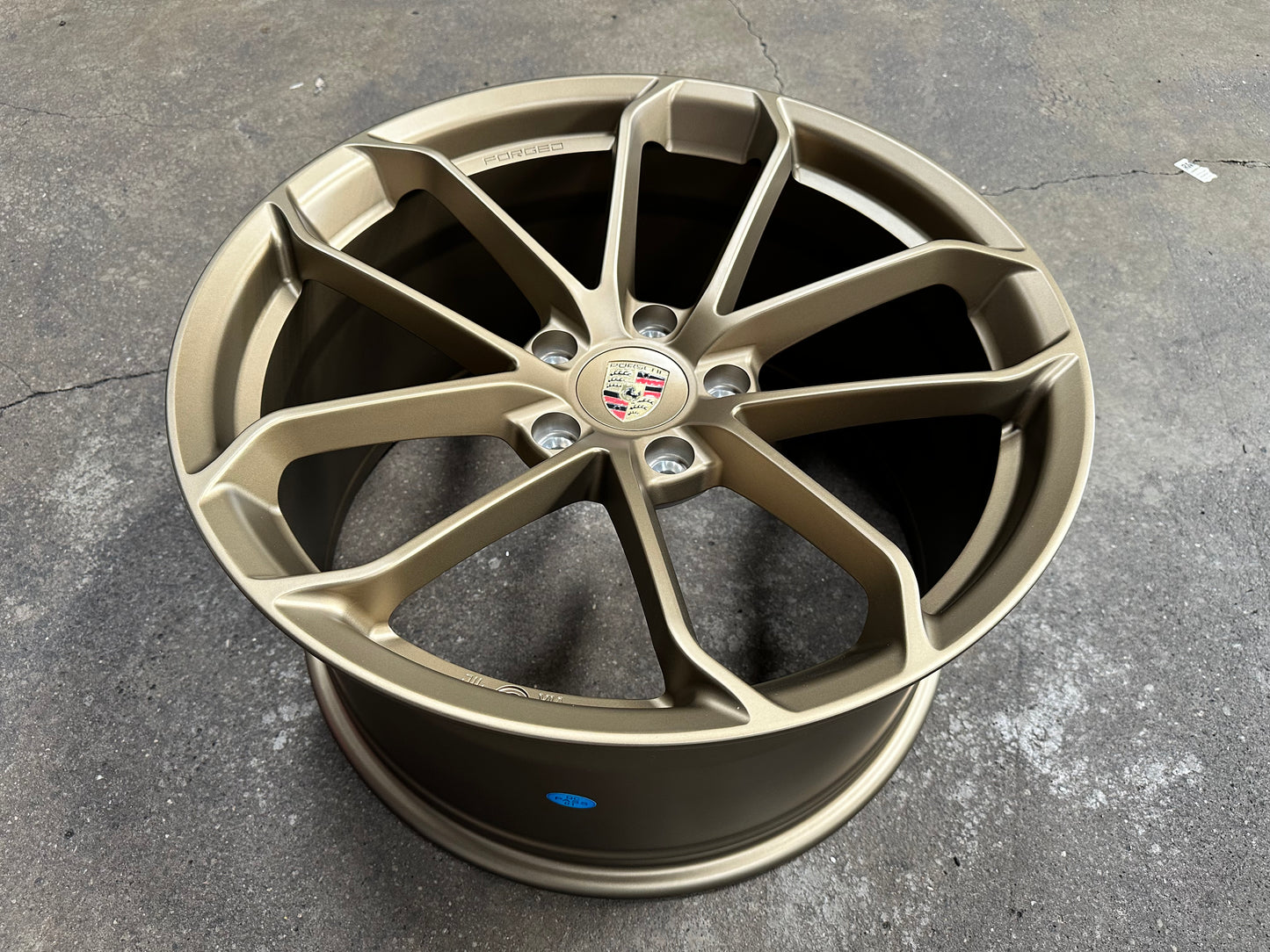 New 20x8.5 ET48 20x10.5 ET43 Overdrive Forged GT4 Porsche (4 wheel) 5x130 Bronze