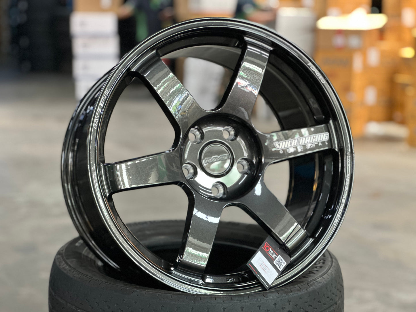 [Bundle] New 18X8.5 ET35 NK TE37 Saga (2 wheel) DGM 5X112