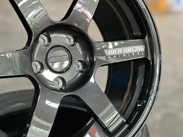 New 18X8.5 ET35 18X9.5 ET40 NK TE37 Saga (4 wheel) DGM 5X114.3