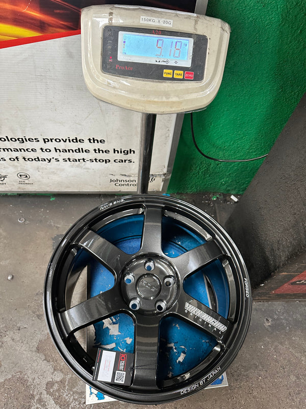 New 18X8.5 ET35 18X9.5 ET40 NK TE37 Saga (4 wheel) DGM 5X114.3