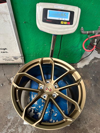 New 20x8.5 ET48 20x10.5 ET43 Overdrive Forged GT4 Porsche (4 wheel) 5x130 Bronze