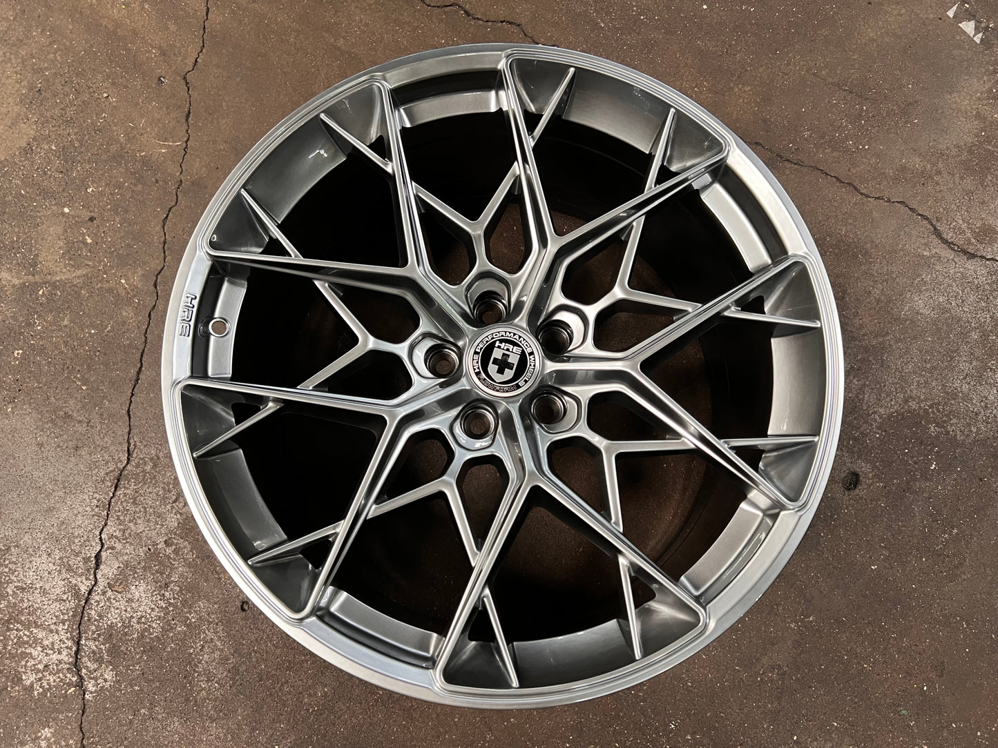 New 20x9 ET25 20x10.5 ET35 HRE FF10 (4 wheel) 5x112 Liquid Metal