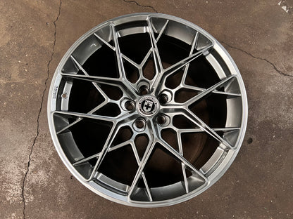New 20x9 ET25 20x10.5 ET35 HRE FF10 (4 wheel) 5x112 Liquid Metal