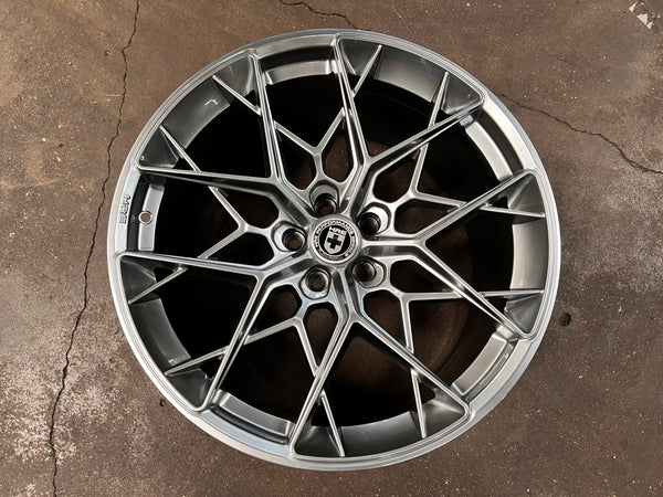 New 20x9 ET25 20x10.5 ET35 HRE FF10 (4 wheel) 5x112 Liquid Metal
