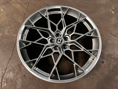 New 20x9 ET25 20x10.5 ET35 HRE FF10 (4 wheel) 5x112 Liquid Metal