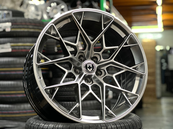 New 20x9 ET25 20x10.5 ET35 HRE FF10 (4 wheel) 5x112 Liquid Metal