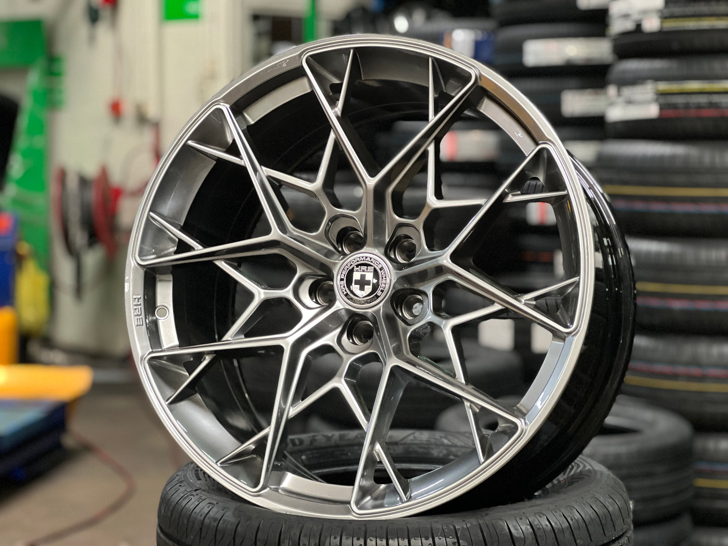 New 20x9 ET25 20x10.5 ET35 HRE FF10 (4 wheel) 5x112 Liquid Metal