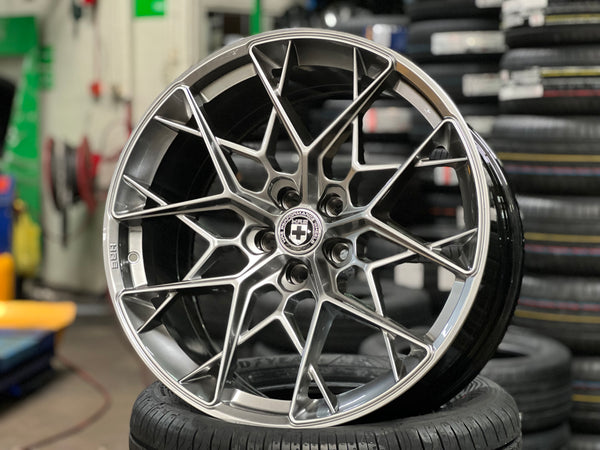 New 20x9 ET25 20x10.5 ET35 HRE FF10 (4 wheel) 5x112 Liquid Metal