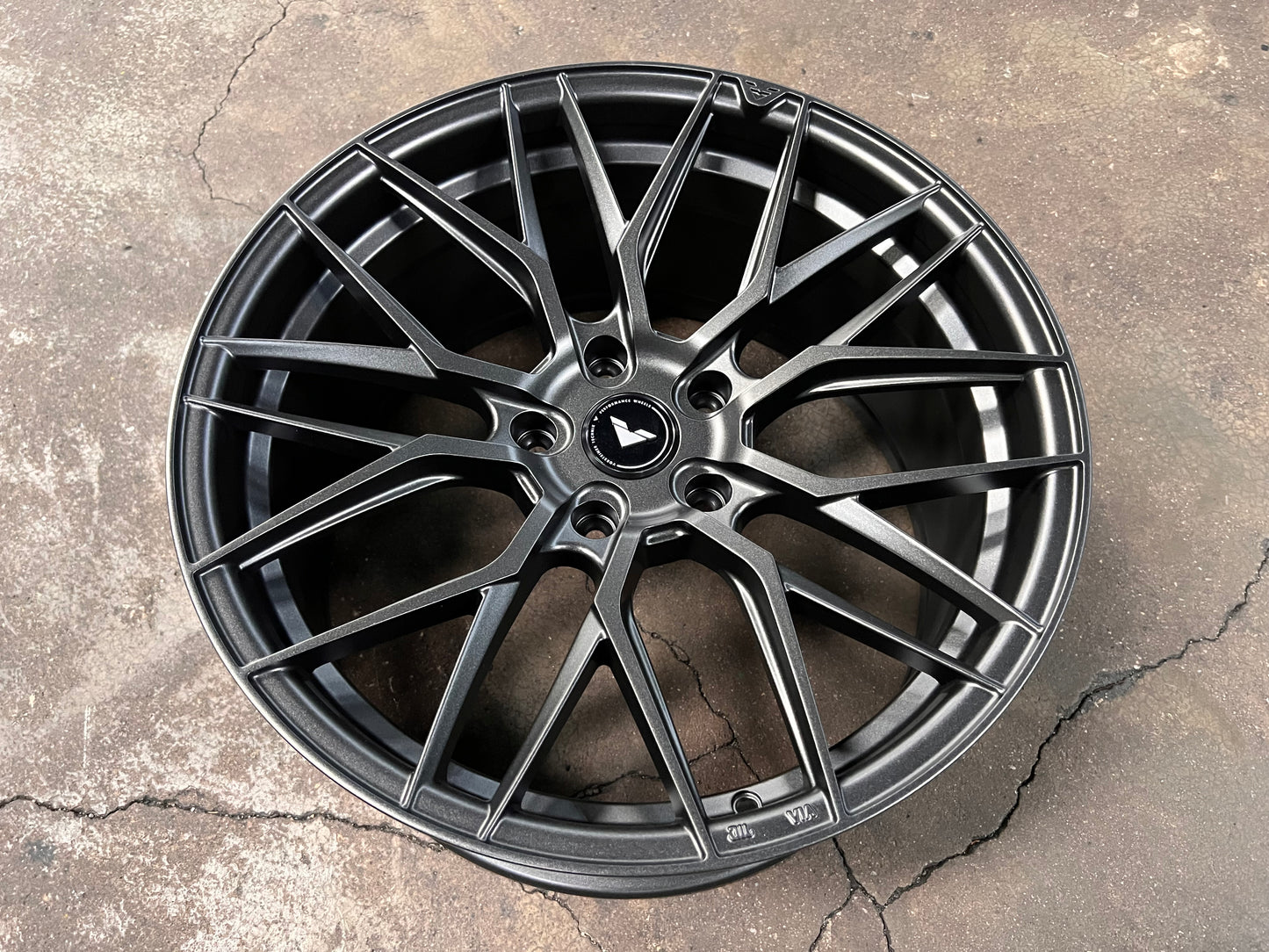 New 20x8.5 ET45 20x10 ET38 Vorsteiner VFF107 (4 wheel) 5x130 Matte Grey