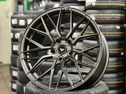 New 20x8.5 ET45 20x10 ET38 Vorsteiner VFF107 (4 wheel) 5x130 Matte Grey