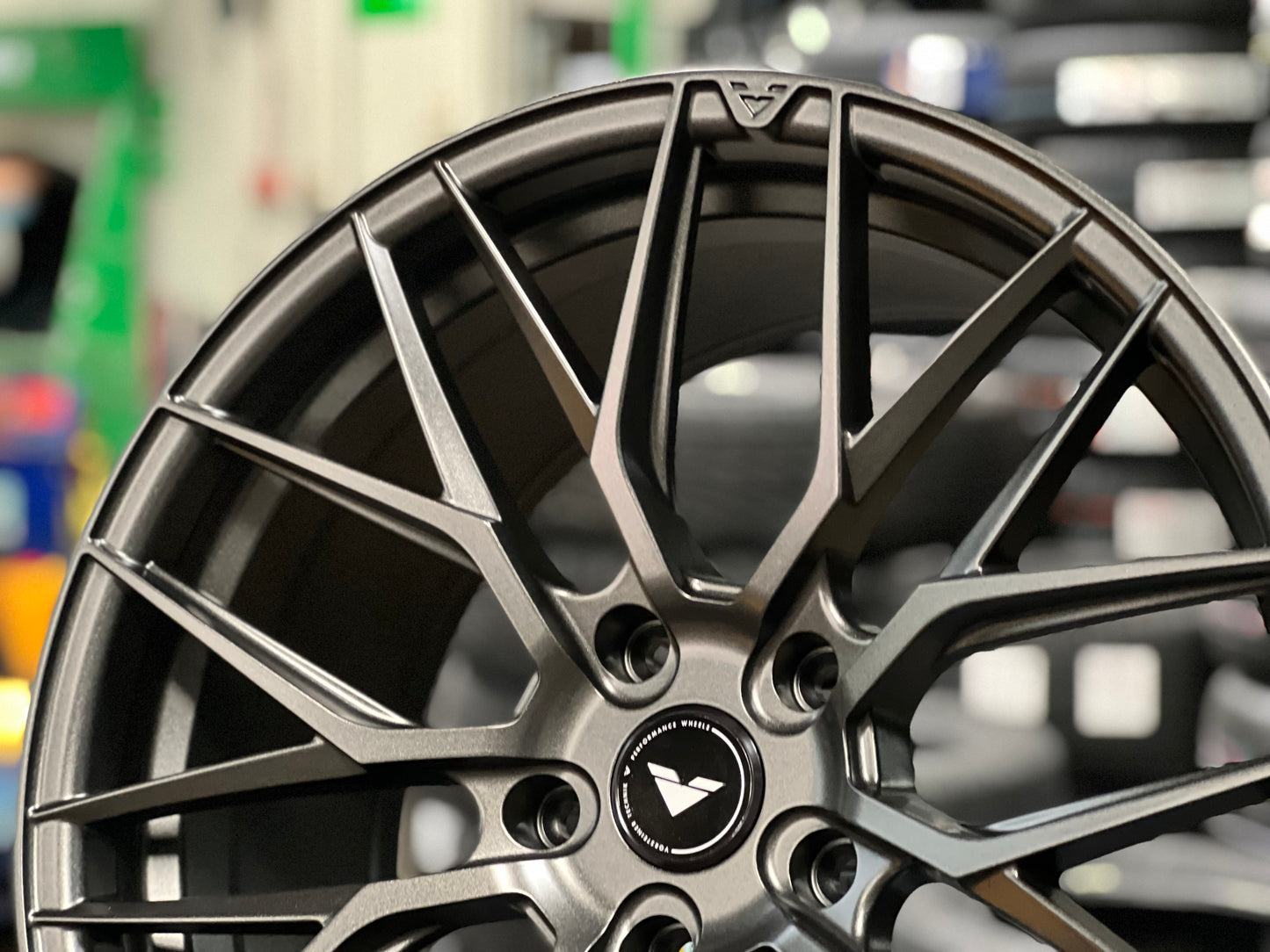 New 20x8.5 ET45 20x10 ET38 Vorsteiner VFF107 (4 wheel) 5x130 Matte Grey