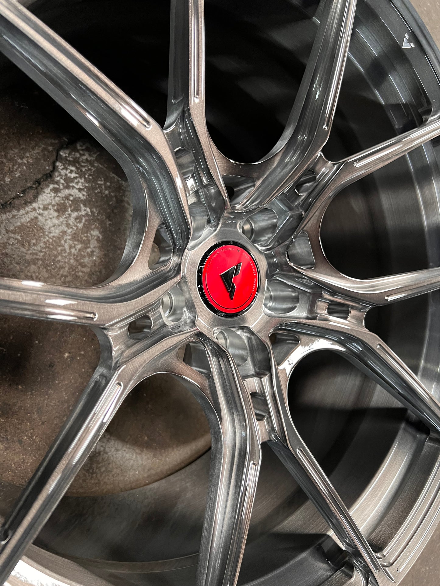 New 20x9 ET30 20x11 ET27 Vorsteiner VPX01 (4 wheel) 5x114.3 Liquid Smoke