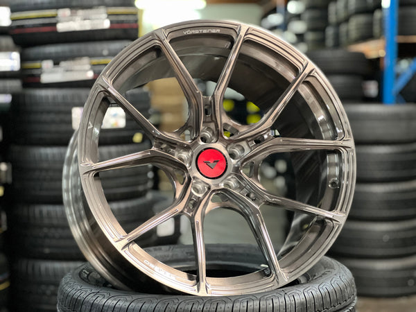 New 20x9 ET30 20x11 ET27 Vorsteiner VPX01 (4 wheel) 5x114.3 Liquid Smoke