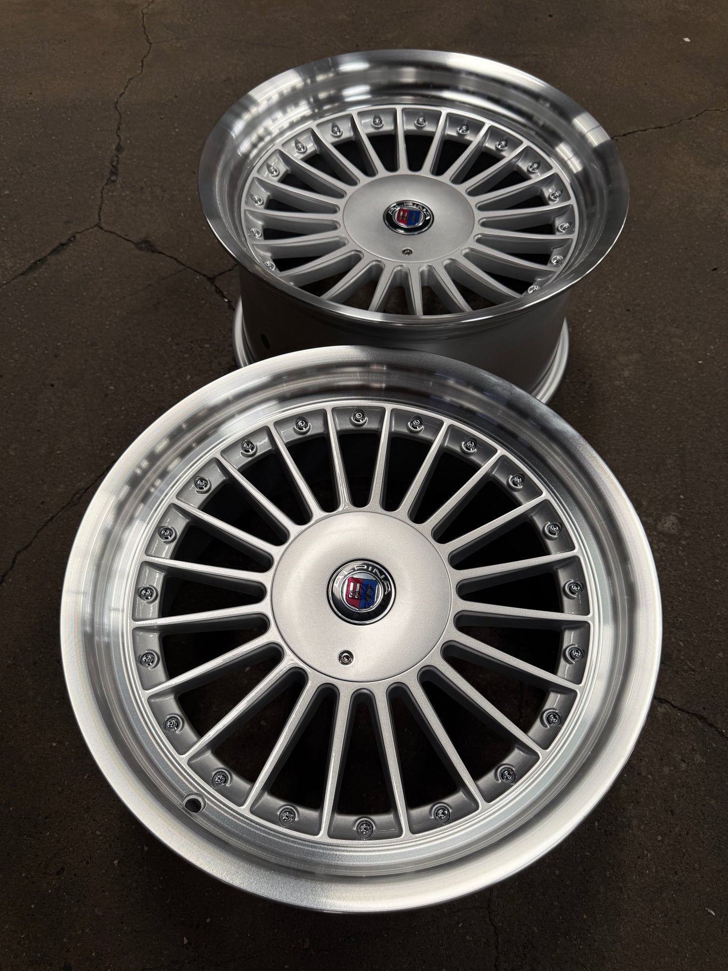 New 17X8 ET20 17X9 ET15 PCD 4X114.3 Alpina (4 wheel)