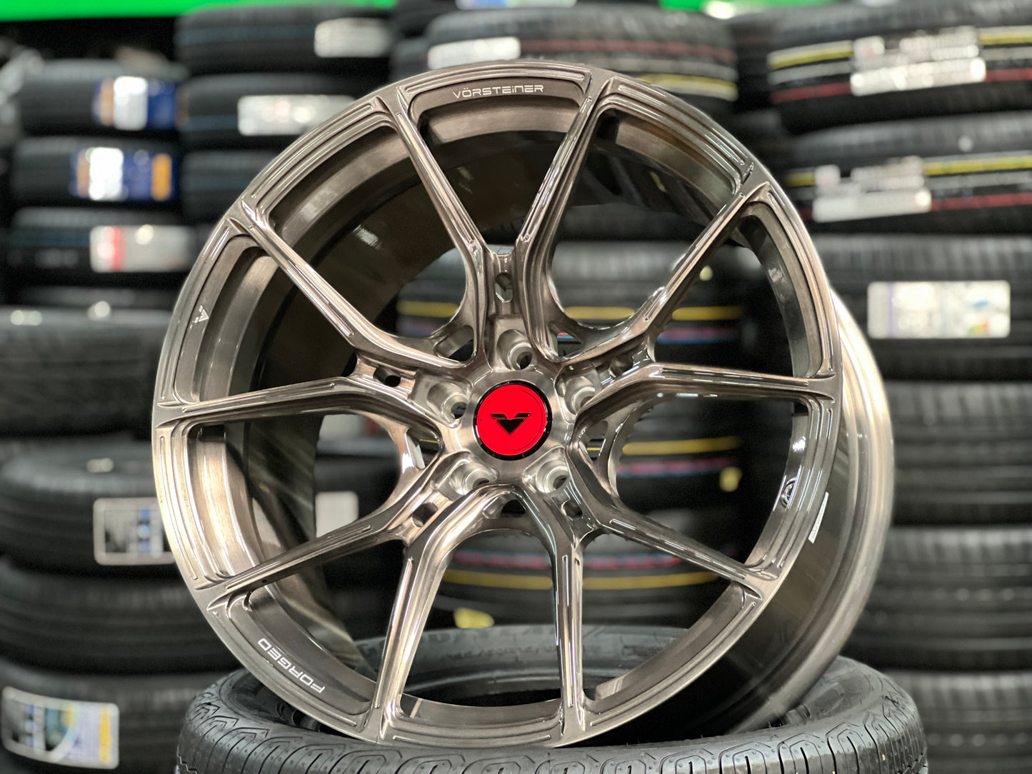 New 20x9 ET30 20x11 ET27 Vorsteiner VPX01 (4 wheel) 5x114.3 Liquid Smoke