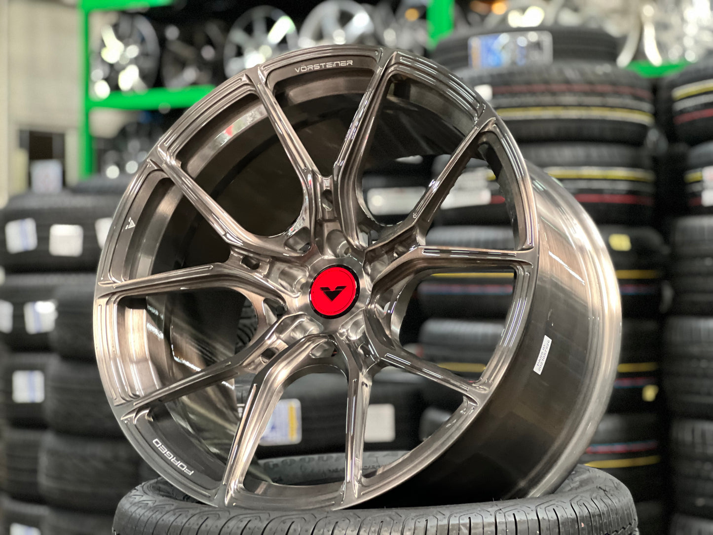 New 20x9 ET30 20x11 ET27 Vorsteiner VPX01 (4 wheel) 5x114.3 Liquid Smoke