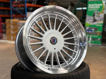 New 17X8 ET20 17X9 ET15 PCD 4X114.3 Alpina (4 wheel)