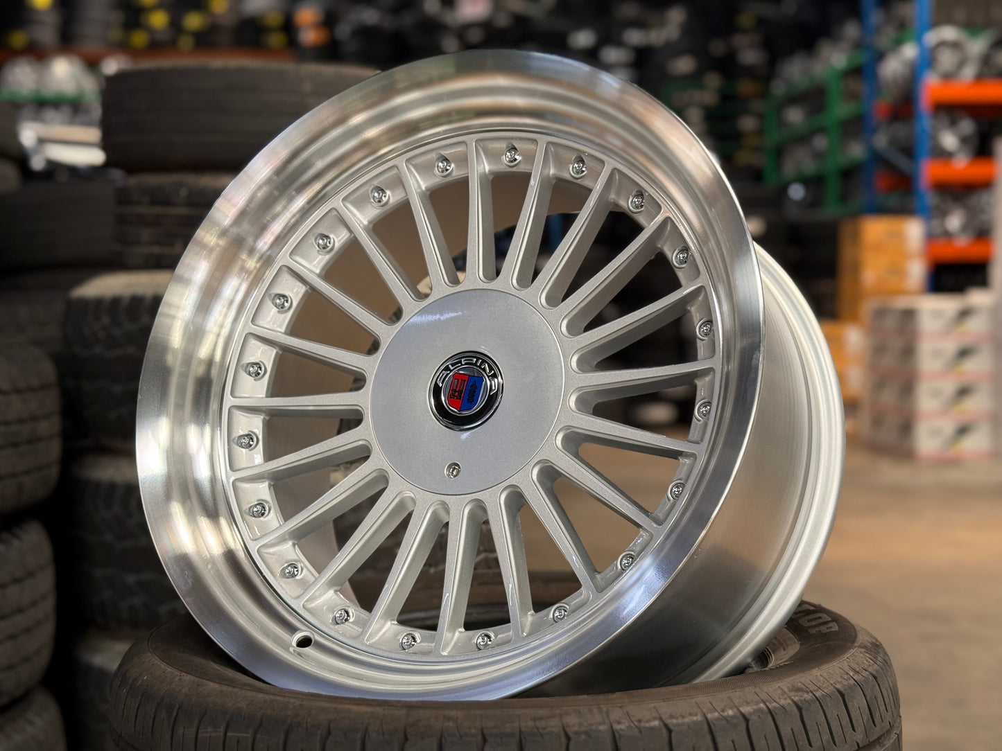 New 17X8 ET20 17X9 ET15 PCD 4X114.3 Alpina (4 wheel)