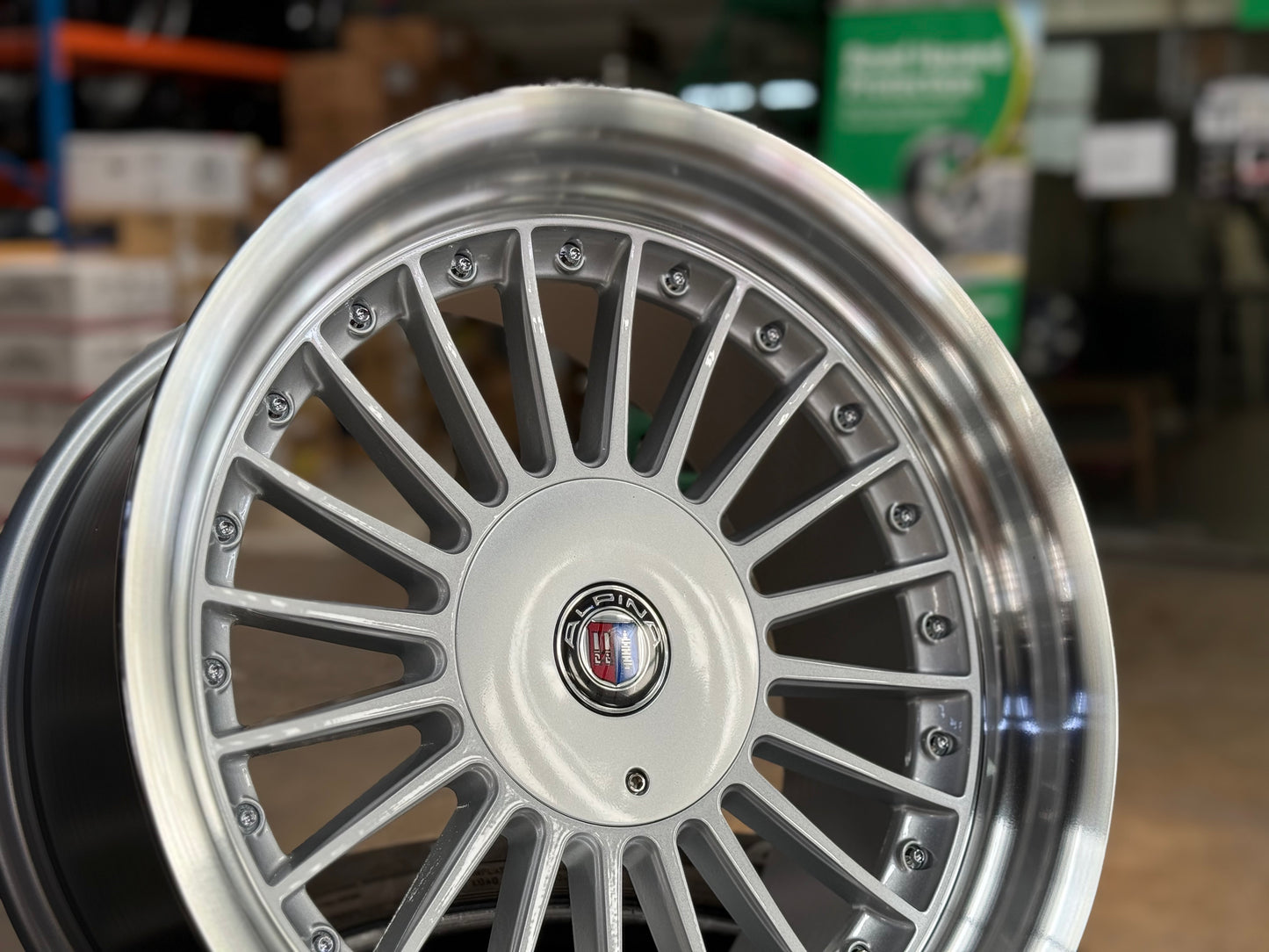 New 17X8 ET20 17X9 ET15 PCD 4X114.3 Alpina (4 wheel)
