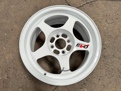 New 15X7 ET35 NK Performance EVO Rim (4 wheel) Gloss White 4X100