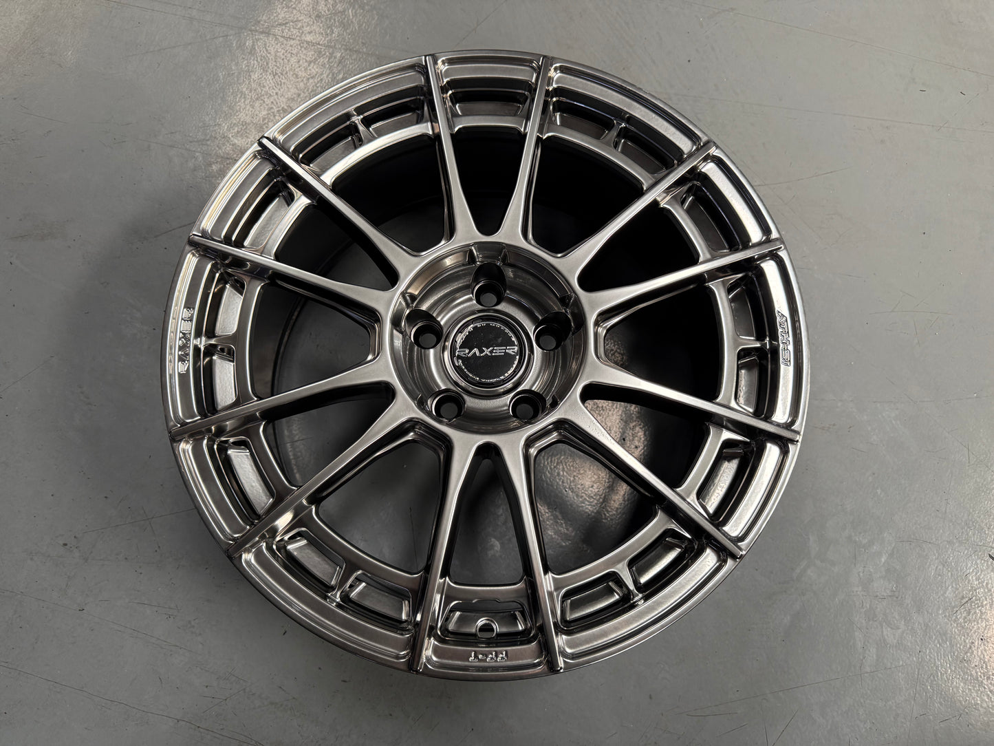 NEW 18X8.5 ET35 Raxer ATH-S1 Rim (4 Wheel) Hyper Black 5X112