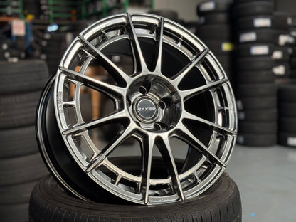 NEW 18X8.5 ET35 Raxer ATH-S1 Rim (4 Wheel) Hyper Black 5X112