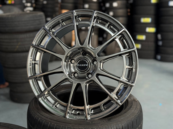 NEW 18X8.5 ET35 Raxer ATH-S1 Rim (4 Wheel) Hyper Black 5X114.3