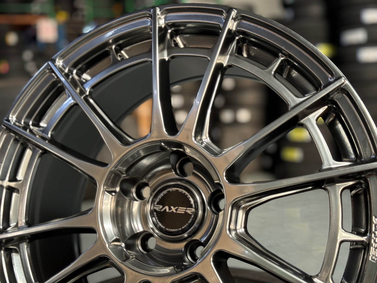NEW 18X8.5 ET35 Raxer ATH-S1 Rim (4 Wheel) Hyper Black 5X112
