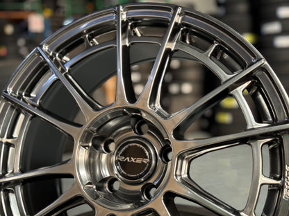 NEW 18X8.5 ET35 Raxer ATH-S1 Rim (4 Wheel) Hyper Black 5X112