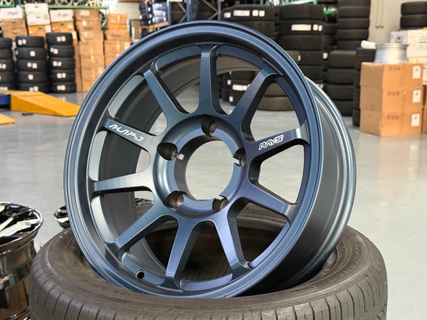 New 16x6.5 ET-25 Rays A Lap J (5 wheel) 5x139.7 Matte Blue