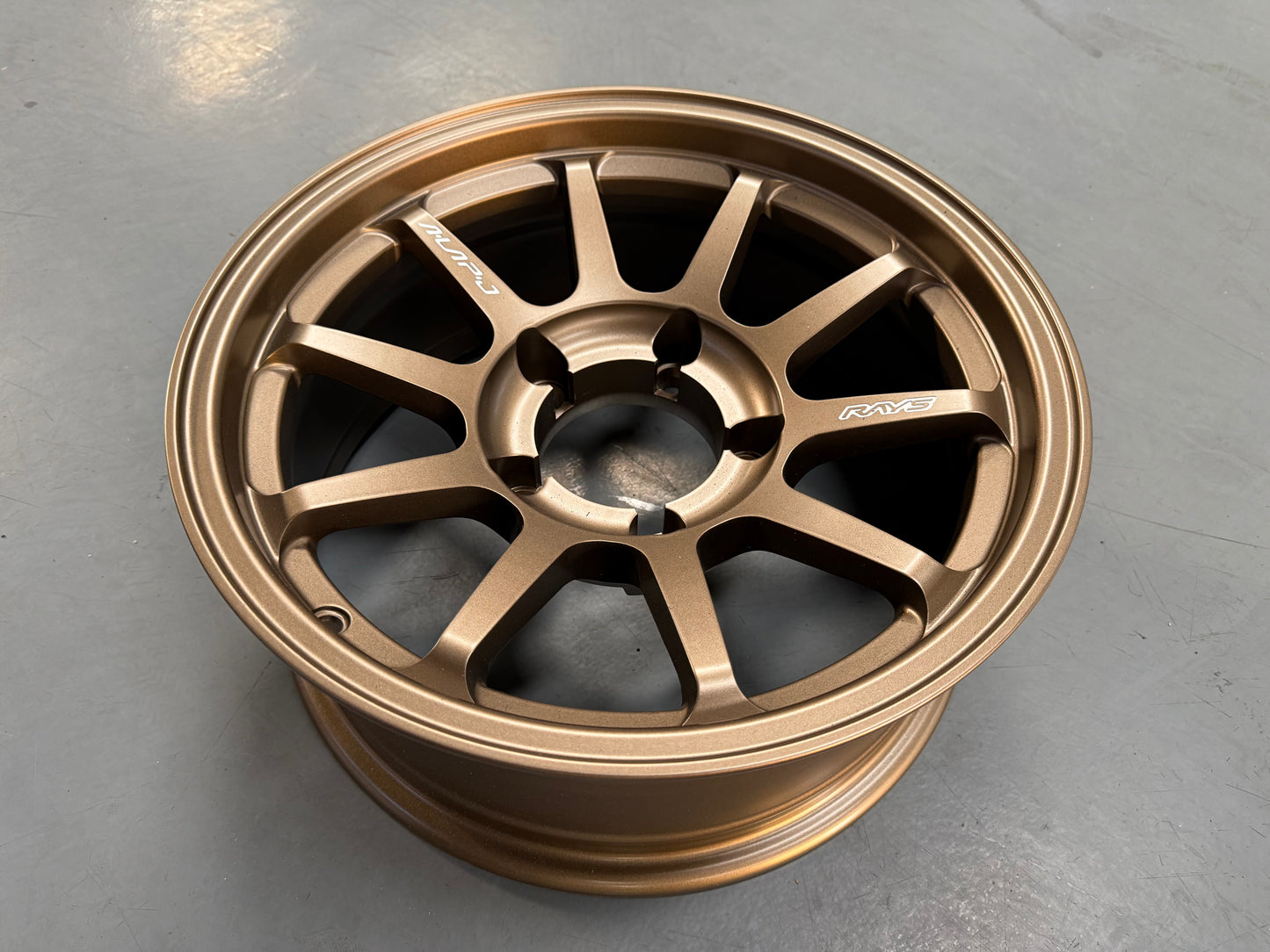 New 16x6.5 ET-25 Rays A Lap J (5 wheel) 5x139.7 Matte Bronze