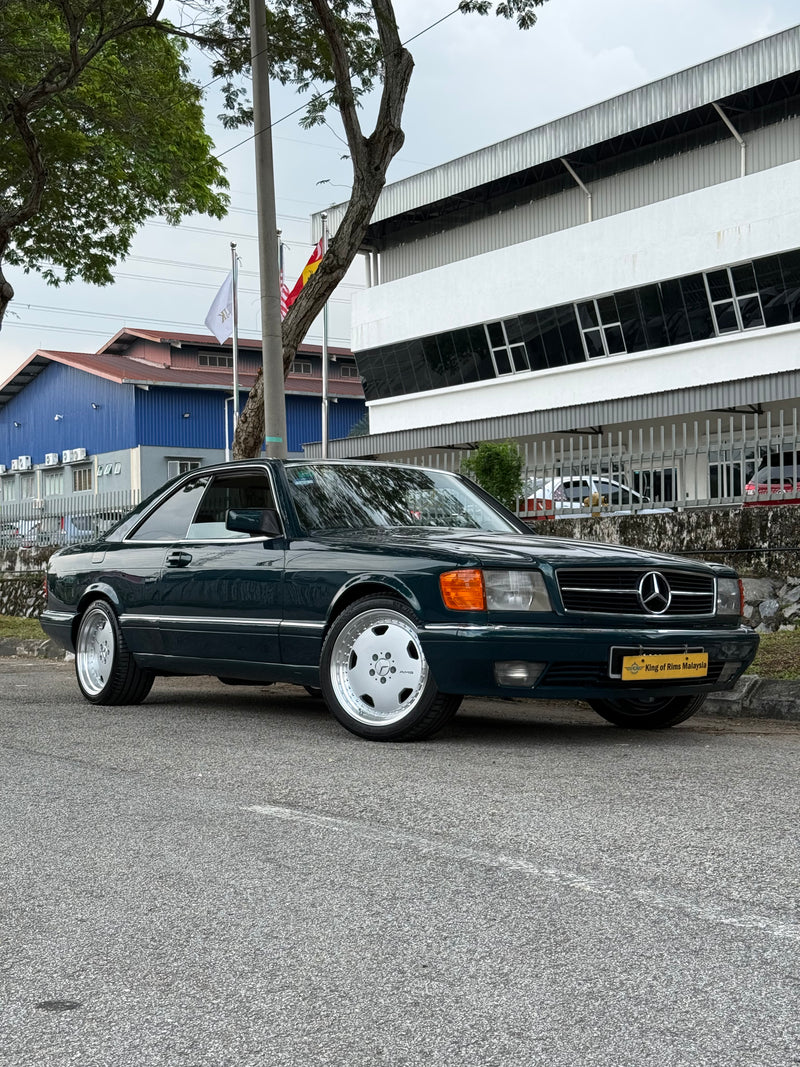 New 19x8.5 ET18 19x9.5 ET20 Overdrive Forged AMG AERO CLASSIC Mercedes 5x112 Silver rim (4 wheels)