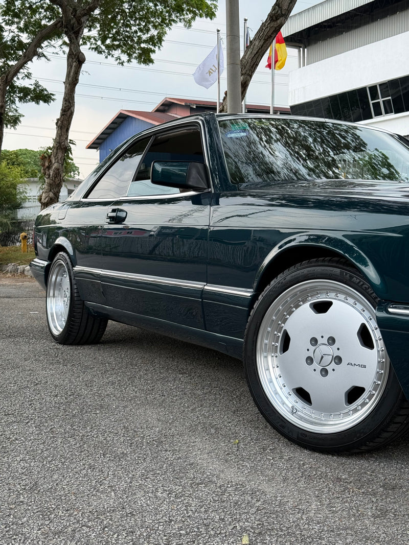 New 19x8.5 ET18 19x9.5 ET20 Overdrive Forged AMG AERO CLASSIC Mercedes 5x112 Silver rim (4 wheels)