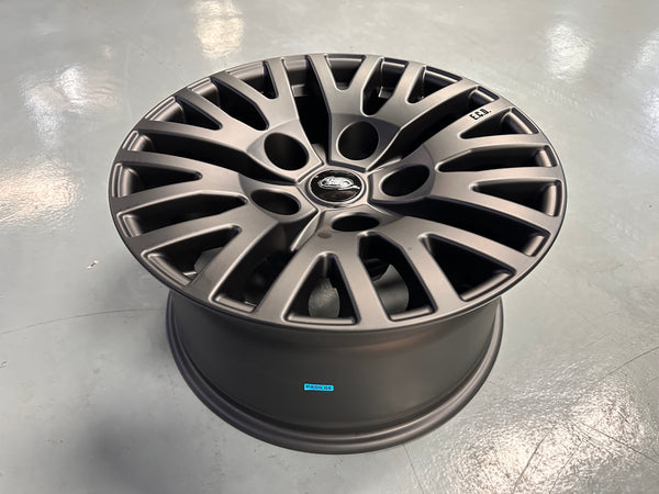 New 18X9 ET0 Land Rover Defender Kahn Design Rim (5 wheel) MATTE Black 5X165