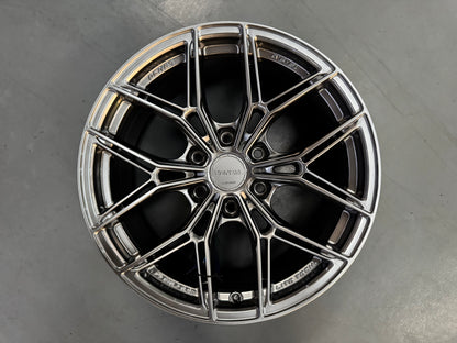 New 18x9 ET0 Lenso VT5 6x139.7 Hyper Black