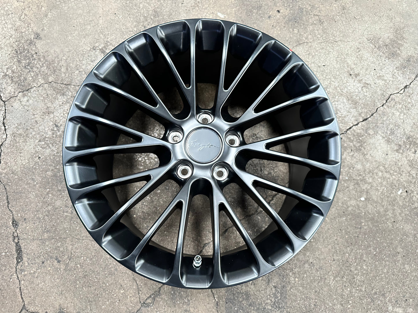 New 18x7.5 ET45 18x8.5J ET48 Breyton LS (4 wheels) Matte Black 5X120