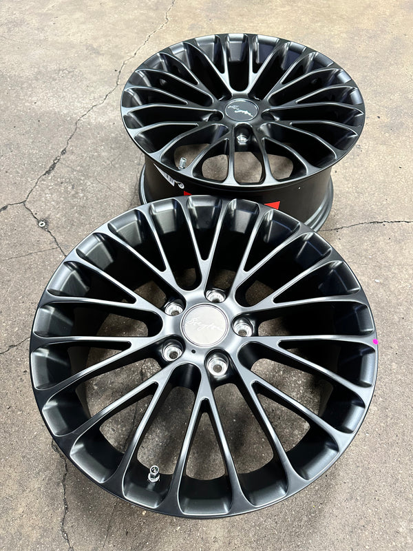 New 18x7.5 ET45 18x8.5J ET48 Breyton LS (4 wheels) Matte Black 5X120