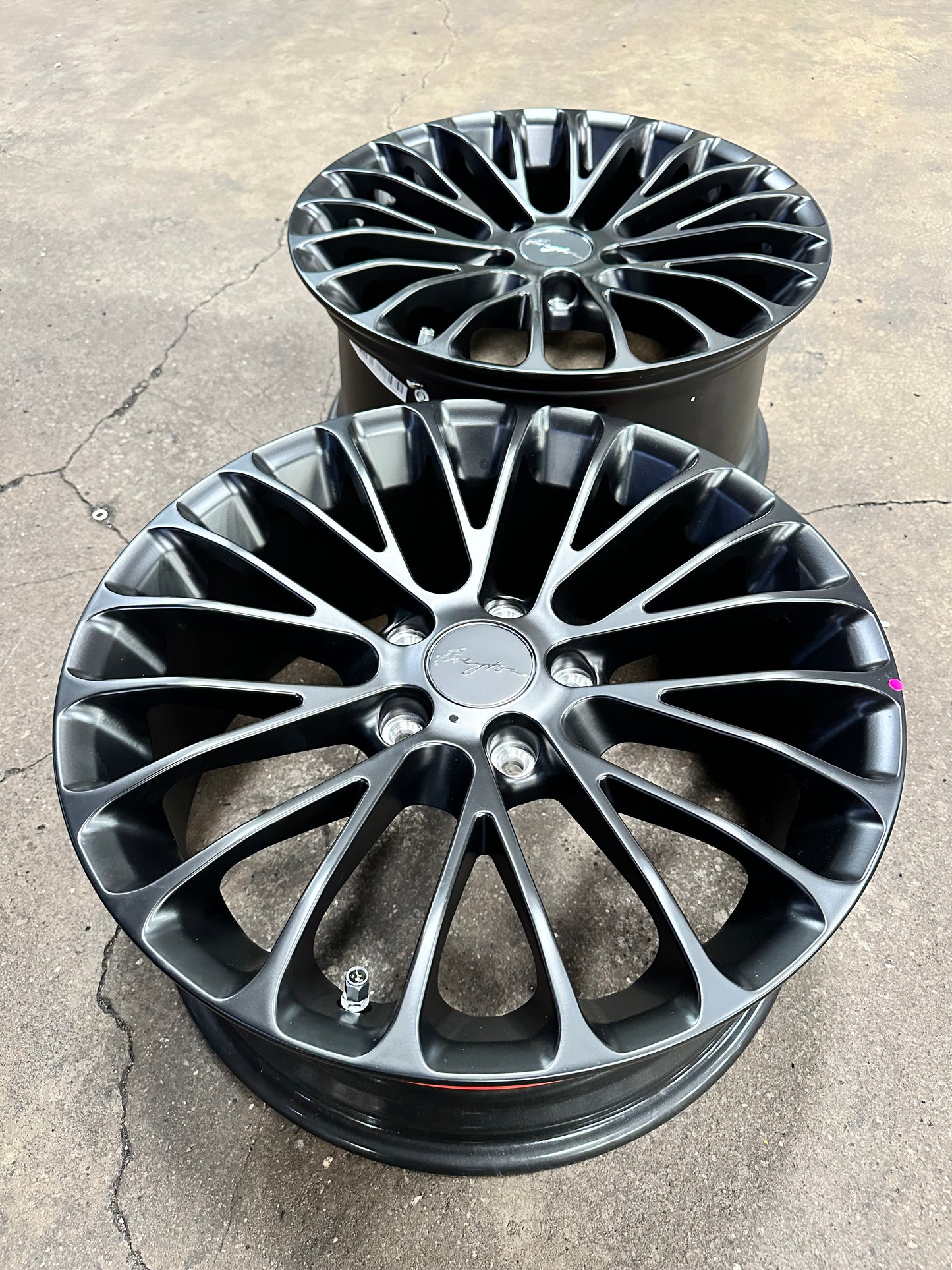 New 18x7.5 ET45 18x8.5J ET48 Breyton LS (4 wheels) Matte Black 5X120